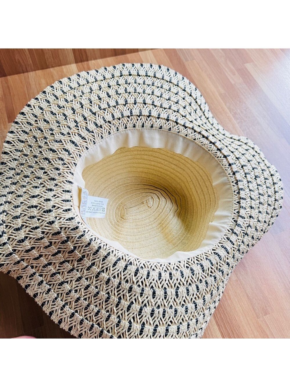Shiraleah wicker summer women's hat nwot - Picture 6 of 11